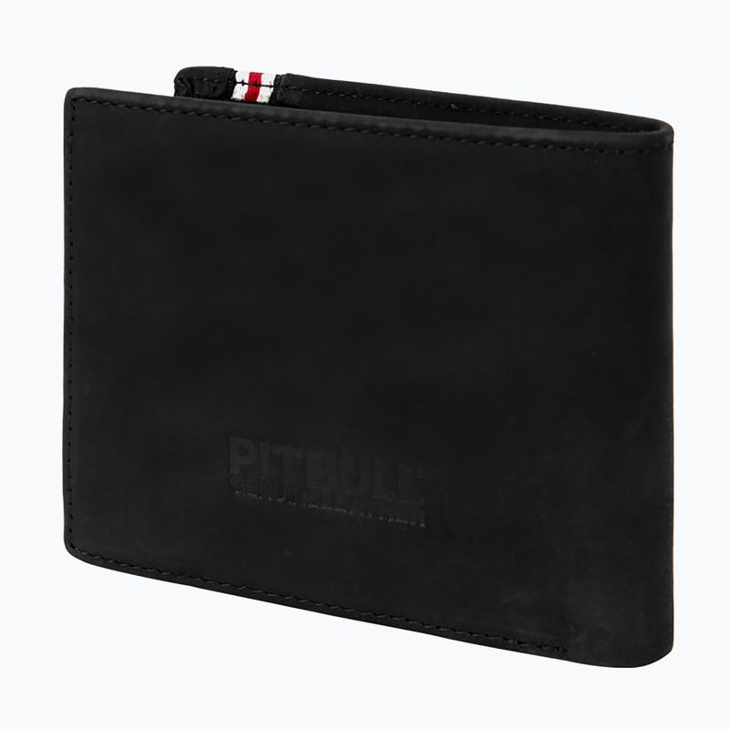 Pánská peněženka Pitbull Lin Wood 2 Embosed Leather black 2