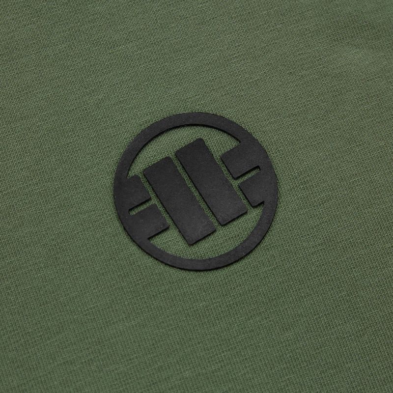 Pánská mikina Pitbull West Coast Mercado Hooded Small Logo olive dillard 4