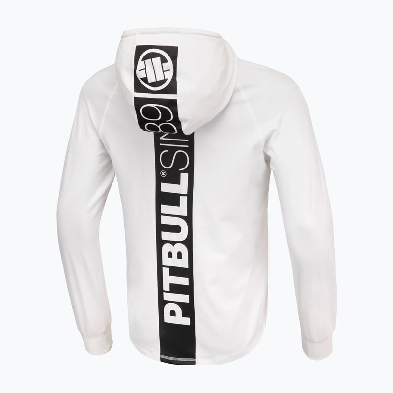 Pánská mikina Pitbull West Coast Hilltop Hooded white 2