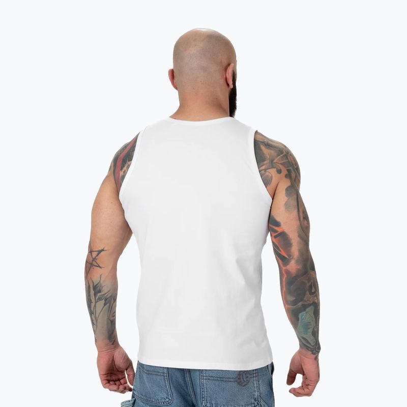 Pánské tílko Pitbull West Coast Small Logo white 3