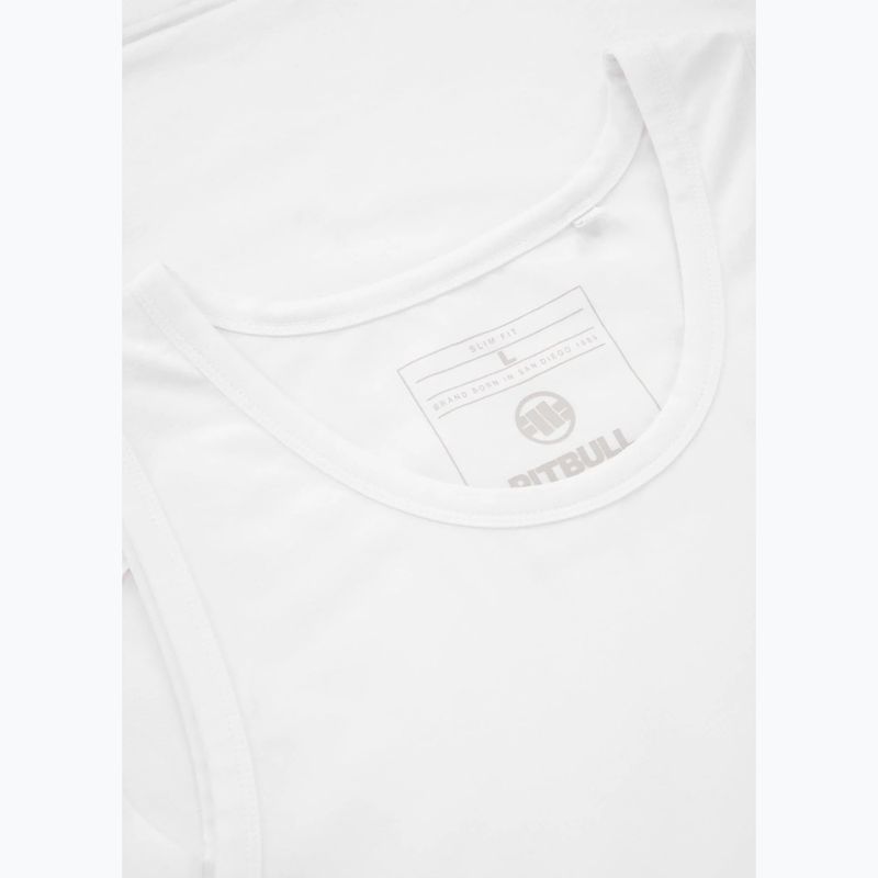 Pánské tílko Pitbull West Coast Small Logo white 7