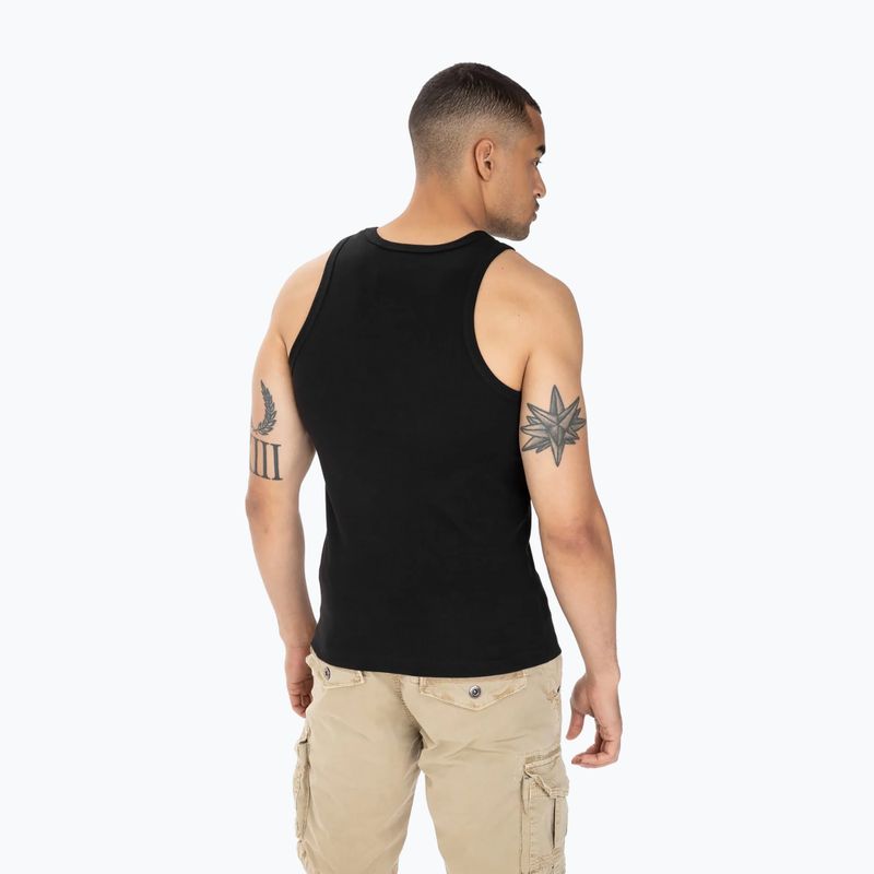 Pánské tílko Pitbull West Coast Tank Top Small Logo black 2