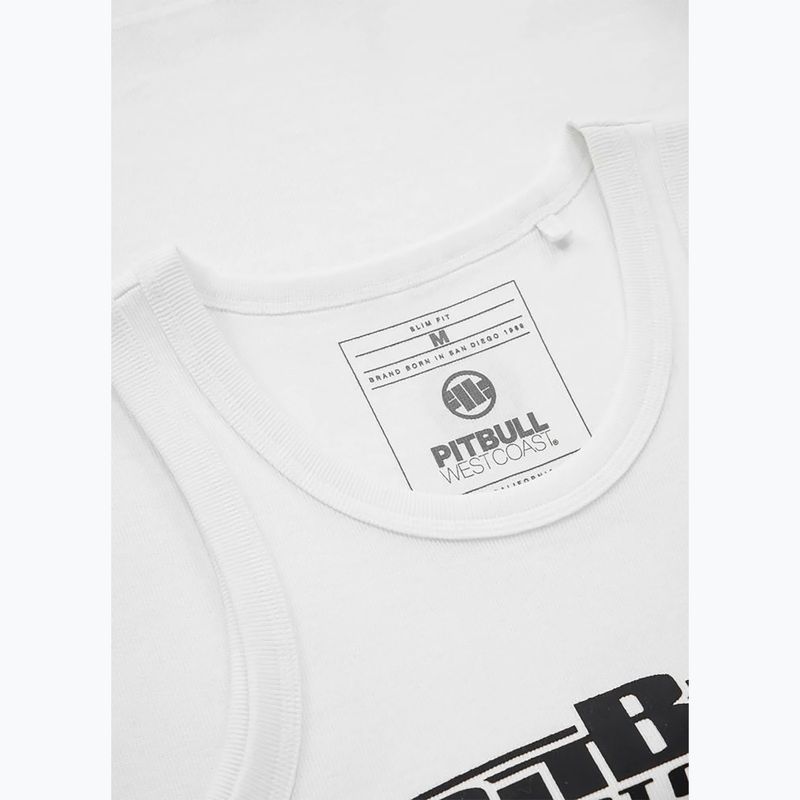 Pánské boxerské tílko Pitbull white 7