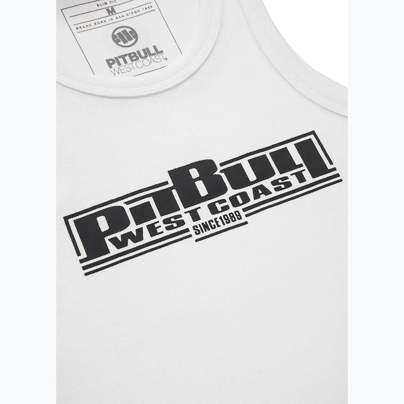 Pánské boxerské tílko Pitbull white 8