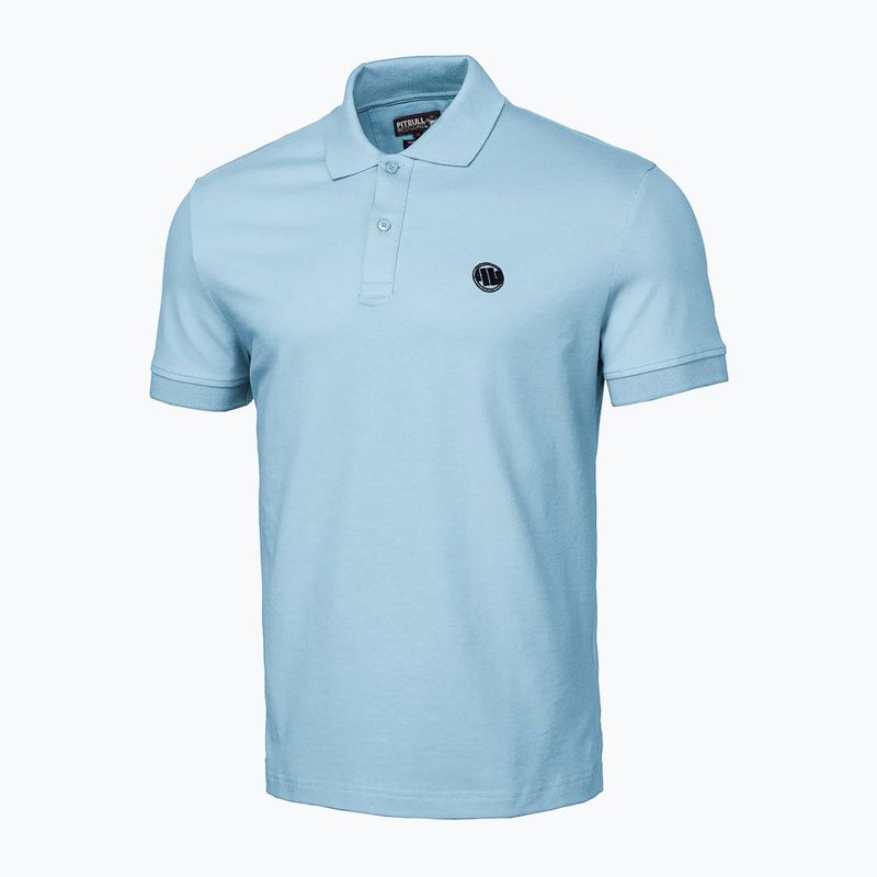 Pánská polokošile Pitbull West Coast Polo Pique Regular light blue