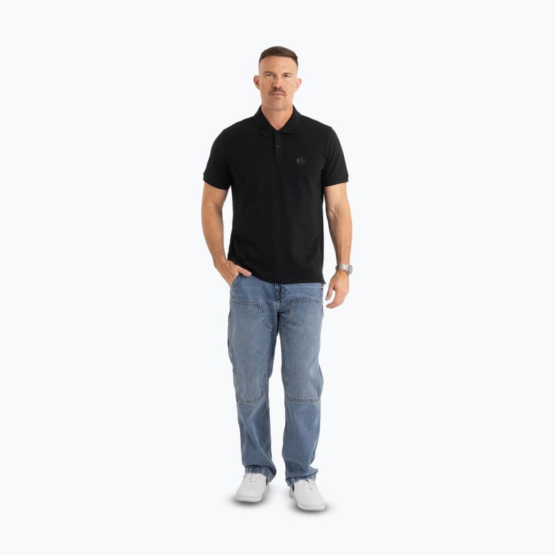Pánská polokošile Pitbull West Coast Polo Pique Regular black 2