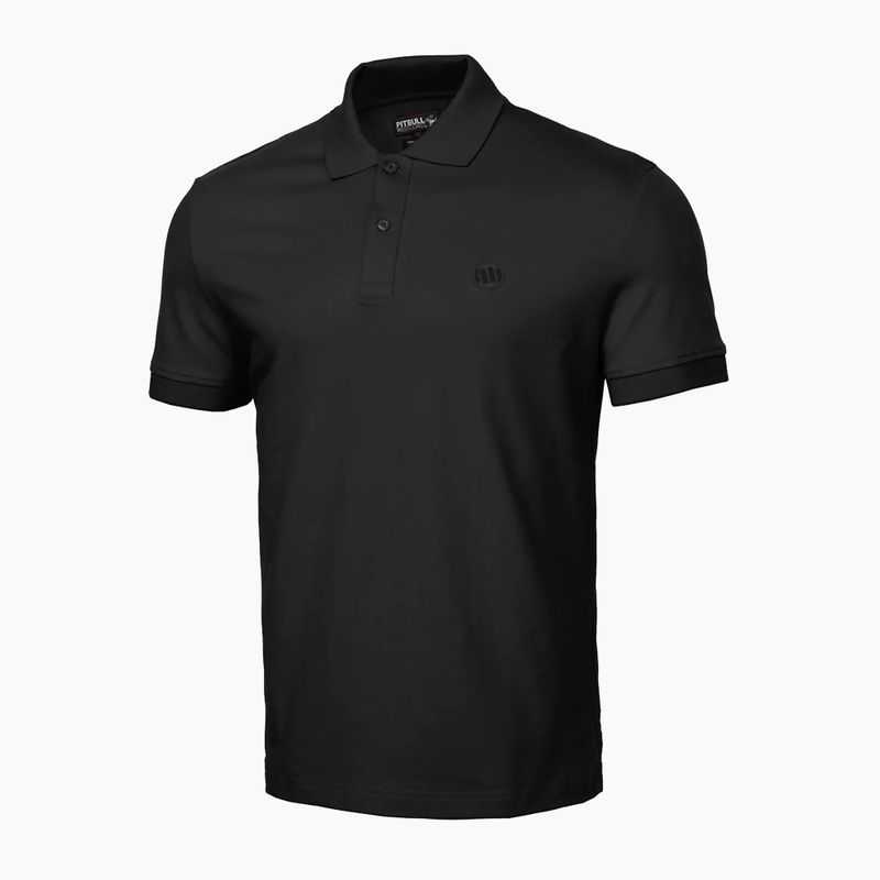 Pánská polokošile Pitbull West Coast Polo Pique Regular black