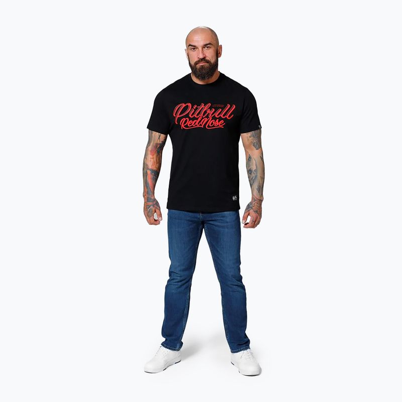 Pánské tričko Pitbull West Coast Red Nose 23 black 2