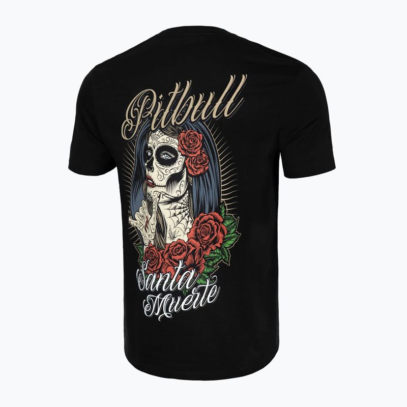Pánské tričko Pitbull West Coast Santa Muerte 23 black
