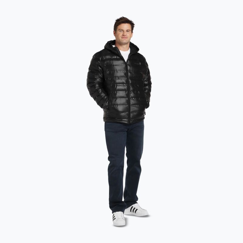 Pitbull West Coast pánská zimní bunda Deerfoot Hooded Padded black 2