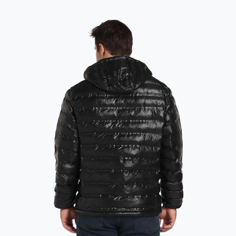 Pitbull West Coast pánská zimní bunda Deerfoot Hooded Padded black 3