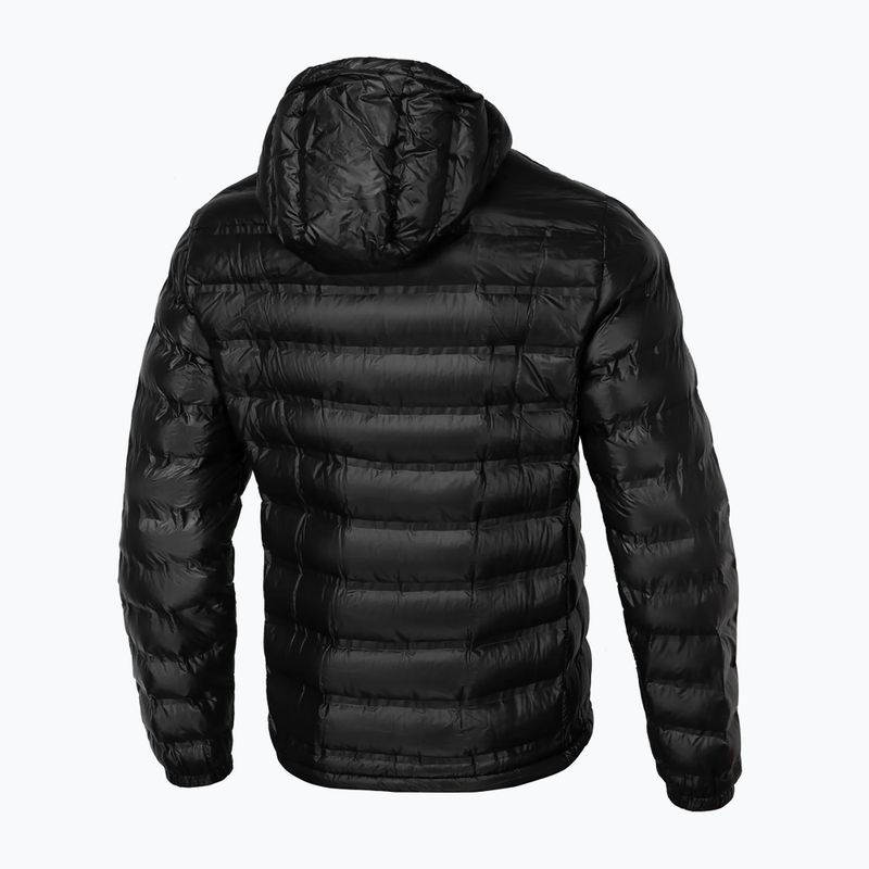 Pitbull West Coast pánská zimní bunda Deerfoot Hooded Padded black 9