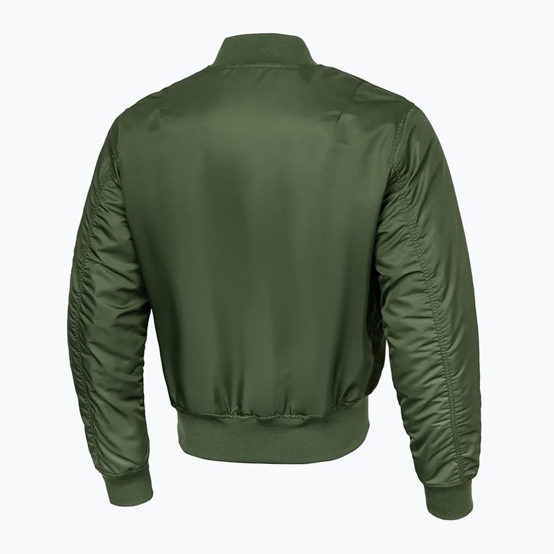 Pánská bunda  Pitbull West Coast Ma 1 Verano Bomber olive 7