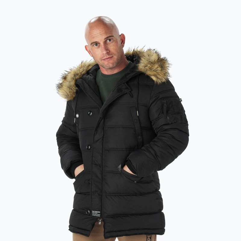 Pánská zimní bunda Pitbull West Coast Parka Kingston black