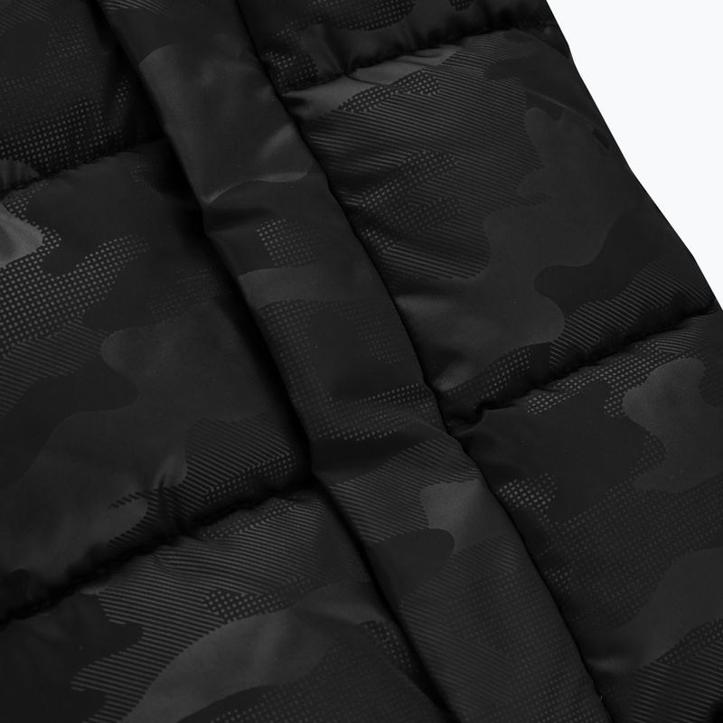 Pánská zimní bunda Pitbull Airway 5 s kapucí, celá černá camo 11