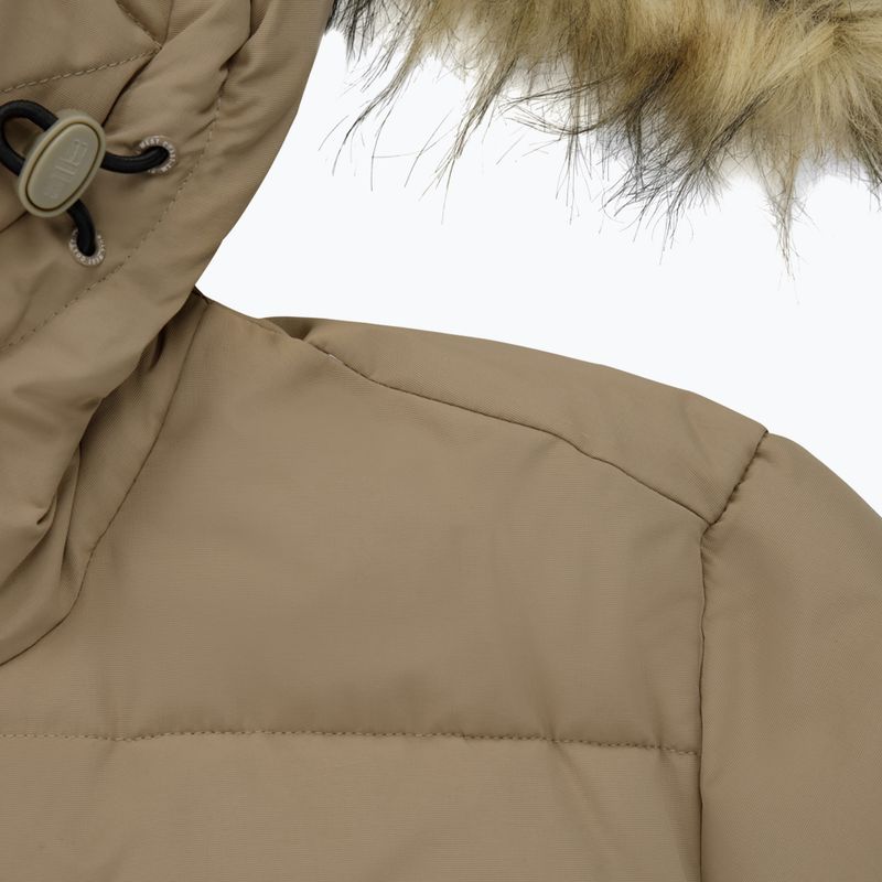 Pitbull West Coast pánská zimní bunda Taurus Hooded dark sand 7