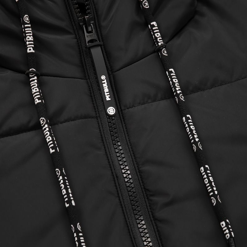 Pitbull West Coast dámská zimní bunda Jenell Quilted Hooded černá 5