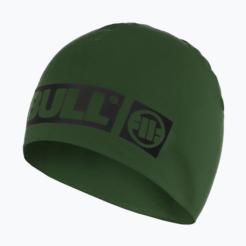 Pitbull West Coast Beanie Hilltop 2 olivová zimní čepice