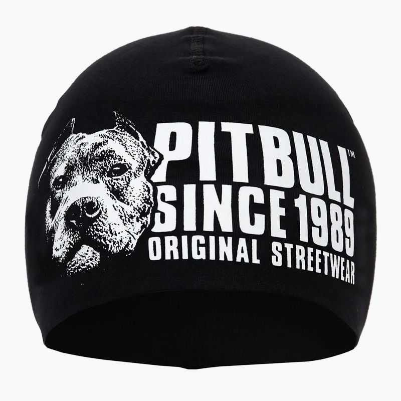 Pánská zimní čepice Pitbull Beanie Blood Dog black