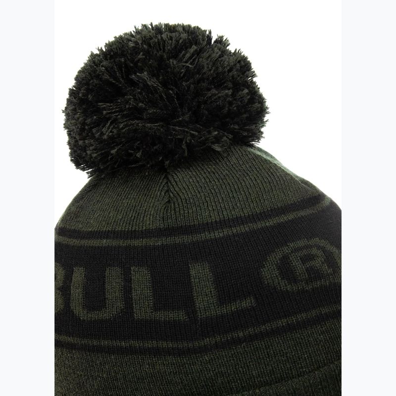 Pánská zimní čepice Pitbull Beanie Vermel olive/black 3