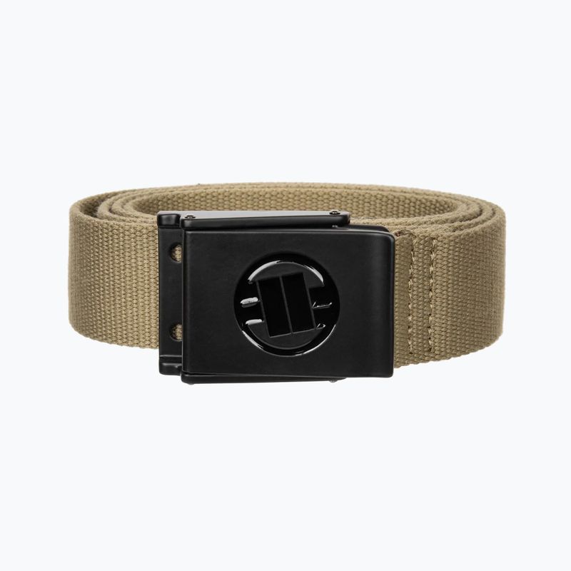 Pásek do kalhot Pitbull Hilltop Embossed Webbing sand
