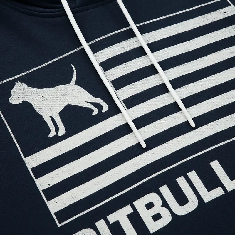 Pánská mikina s kapucí Pitbull West Coast Usa dark navy 5