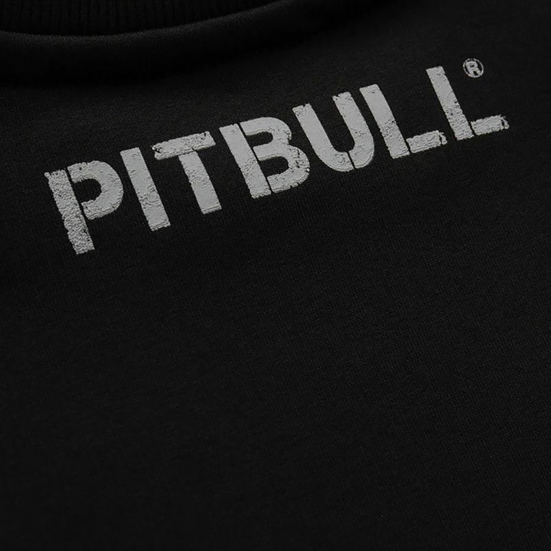 Pánská mikina Pitbull West Coast Drive Crewneck černá 8