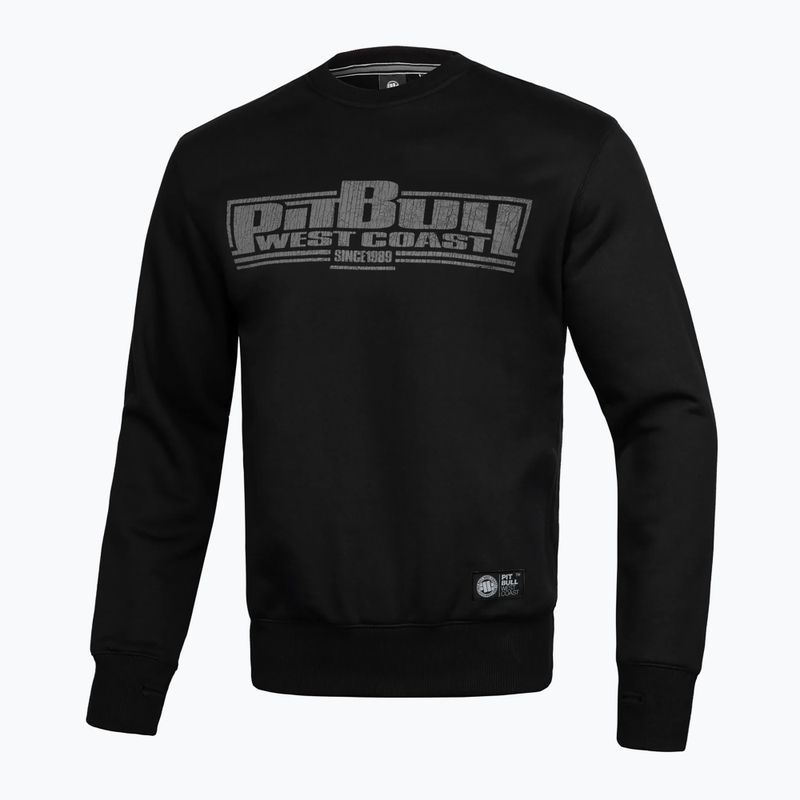Pánská mikina Pitbull West Coast Boxing FD Crewneck černá 3