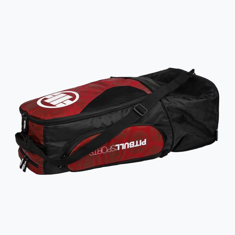 Sportovní batoh Pitbull West Coast Logo 2 Convertible 50 l red 5