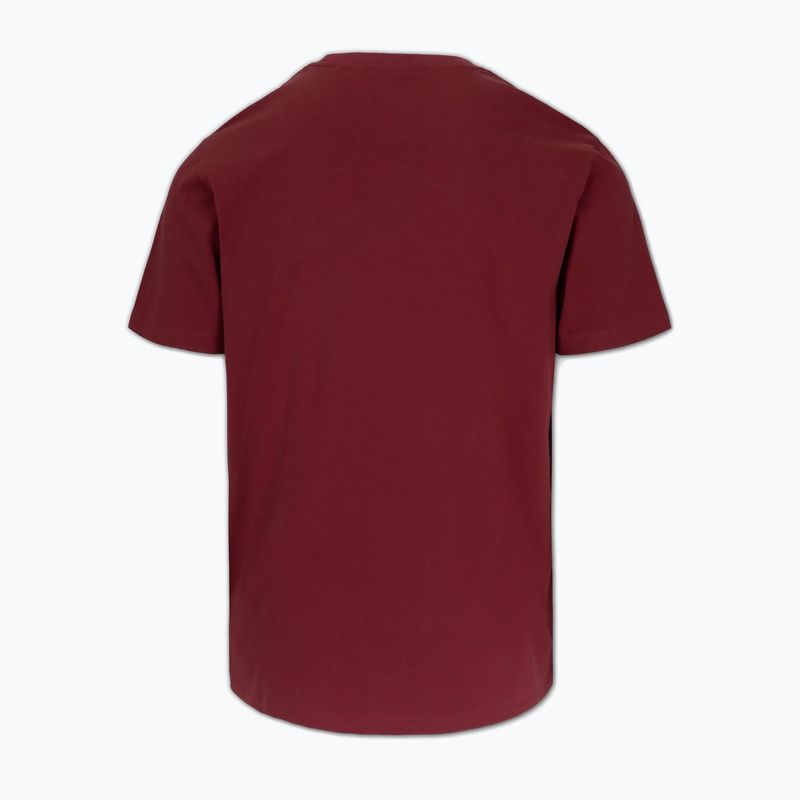 Pánské tričko Pitbull Small Logo burgundy 2