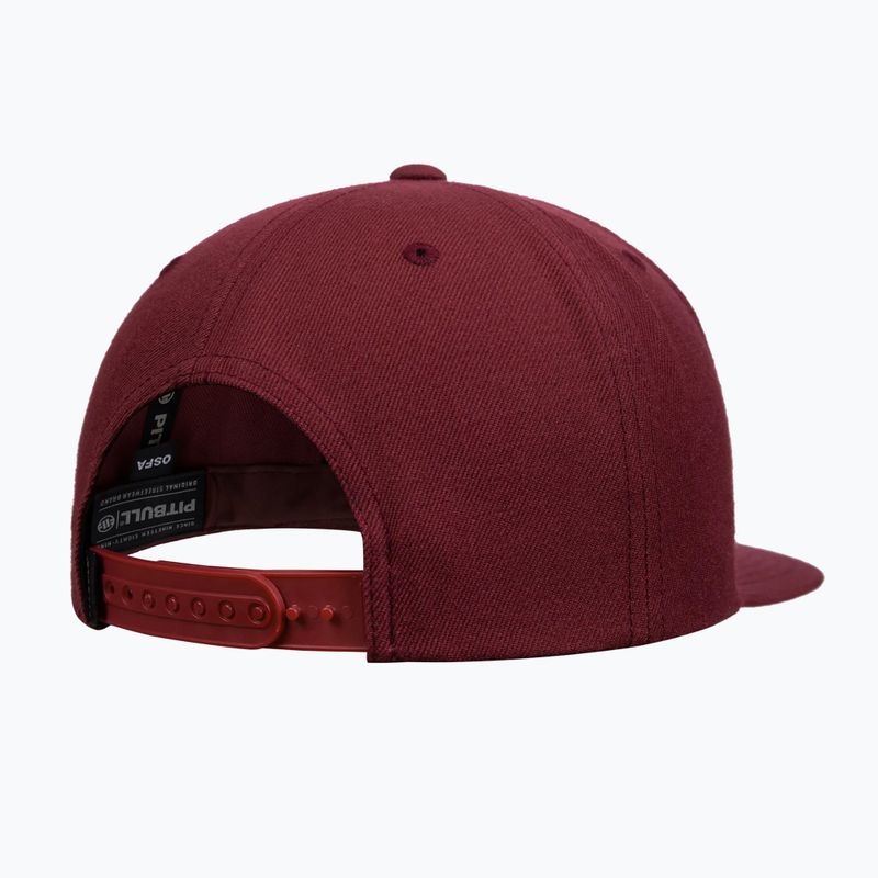 Kšiltovka Pitbull West Coast Snapback Pitbull YP Classic Premium burgundy 2