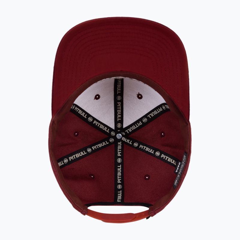 Kšiltovka Pitbull West Coast Snapback Pitbull YP Classic Premium burgundy 3