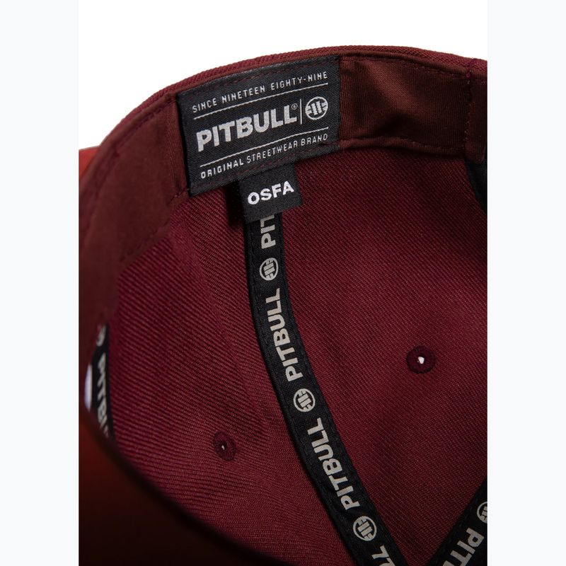 Kšiltovka Pitbull West Coast Snapback Pitbull YP Classic Premium burgundy 7