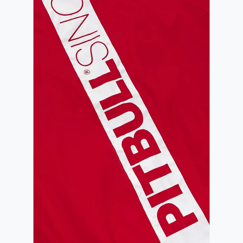 Pánská bunda Pitbull West Coast Athletic Hilltop Hooded Nylon red 11