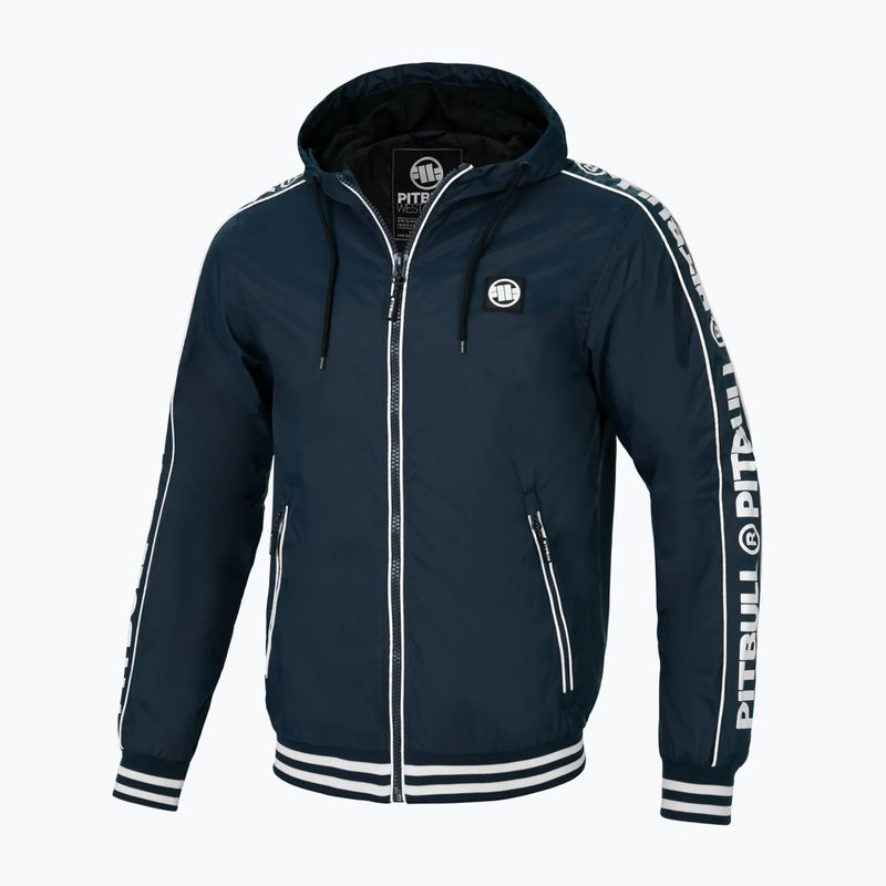 Pánská bunda Pitbull West Coast Whitewood Hooded Nylon dark navy 5