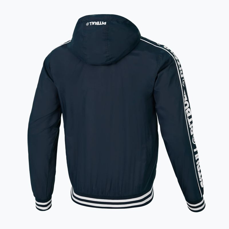 Pánská bunda Pitbull West Coast Whitewood Hooded Nylon dark navy 6