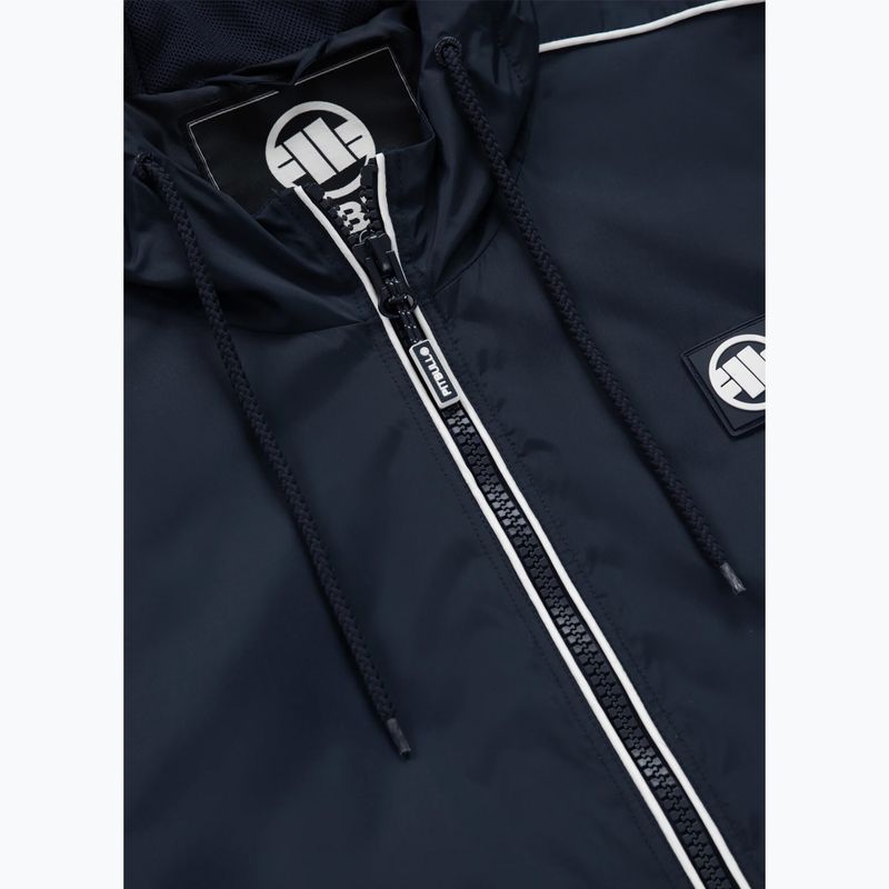 Pánská bunda Pitbull West Coast Whitewood Hooded Nylon dark navy 7