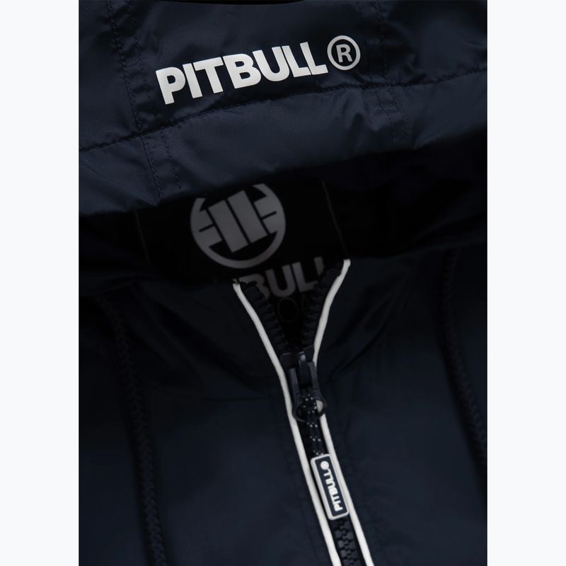 Pánská bunda Pitbull West Coast Whitewood Hooded Nylon dark navy 8