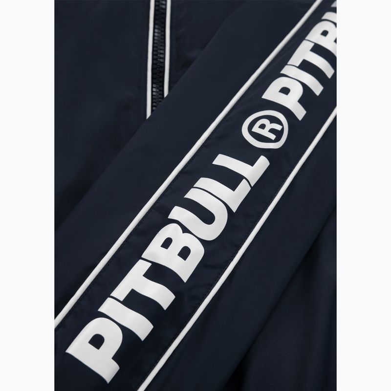 Pánská bunda Pitbull West Coast Whitewood Hooded Nylon dark navy 11