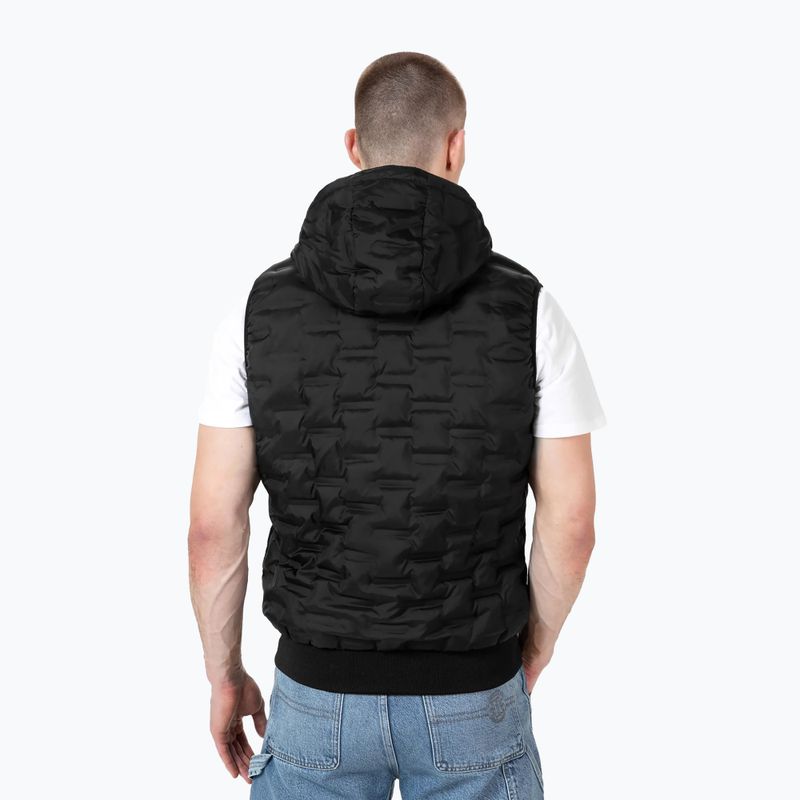 Pánská vesta Pitbull West Coast Eclipse Hooded Padded black 2