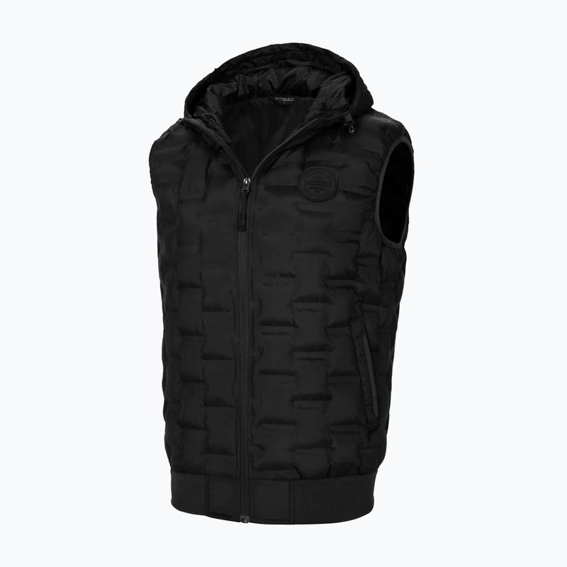 Pánská vesta Pitbull West Coast Eclipse Hooded Padded black 3