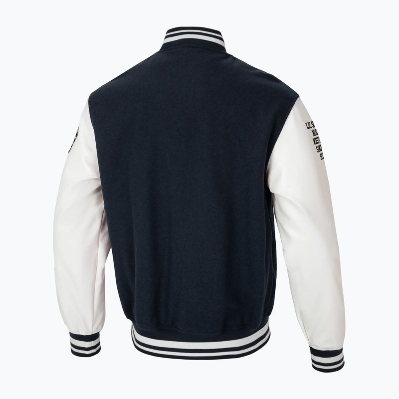 Pánská bunda Pitbull West Coast Fisher Pu Bomber dark navy 4