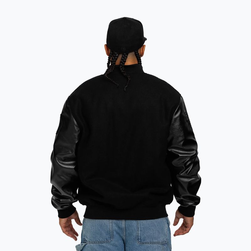 Pánská bunda Pitbull West Coast  Fisher Pu Bomber black 2