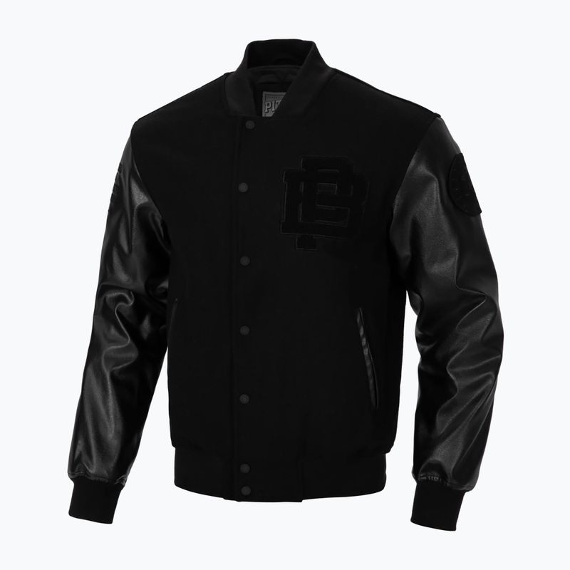 Pánská bunda Pitbull West Coast  Fisher Pu Bomber black 3