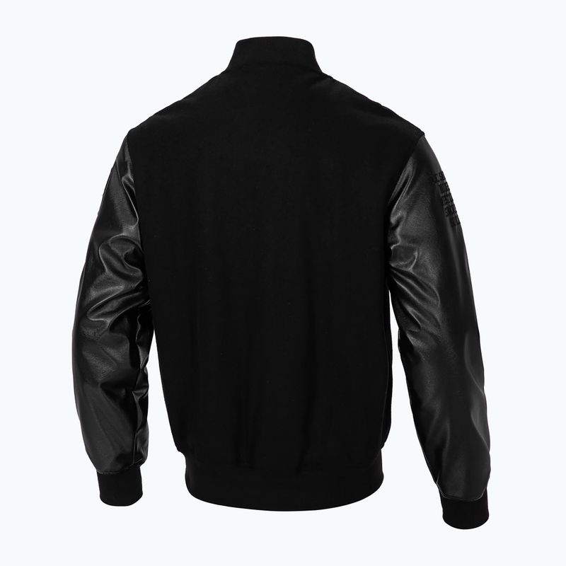 Pánská bunda Pitbull West Coast  Fisher Pu Bomber black 4
