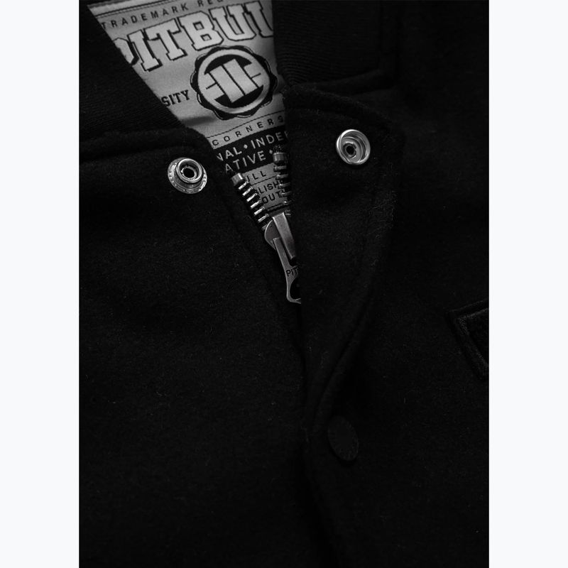 Pánská bunda Pitbull West Coast  Fisher Pu Bomber black 5