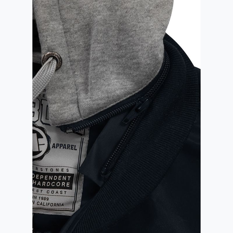 Pánská bunda Pitbull Falcon Ridge Bomber Hooded navy/ecru 10