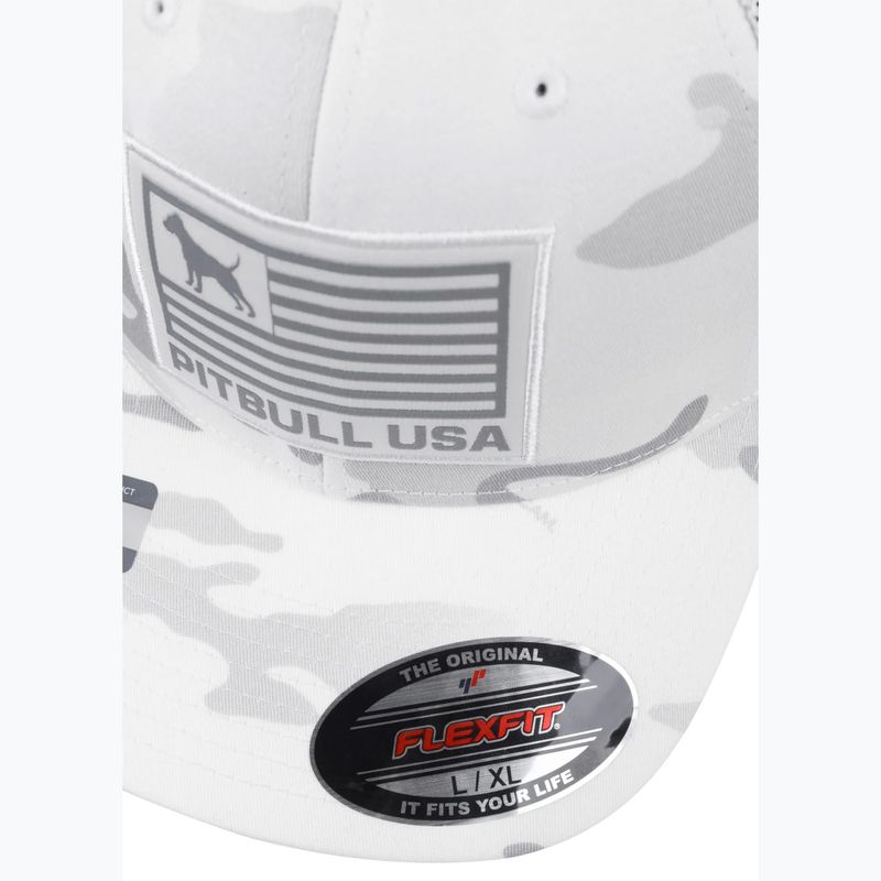 Pánská kšiltovka Pitbull Mesh Full Cap Pitbull Usa Multicam white/camouflage 4