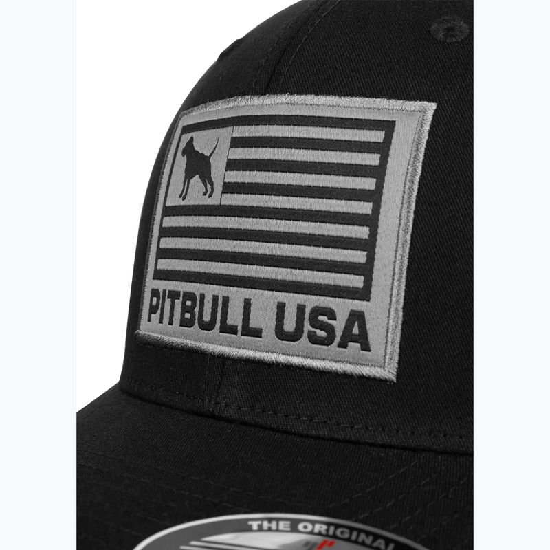 Pánská kšiltovka Pitbull Mesh Full Cap Pitbull Usa Multicam black 4
