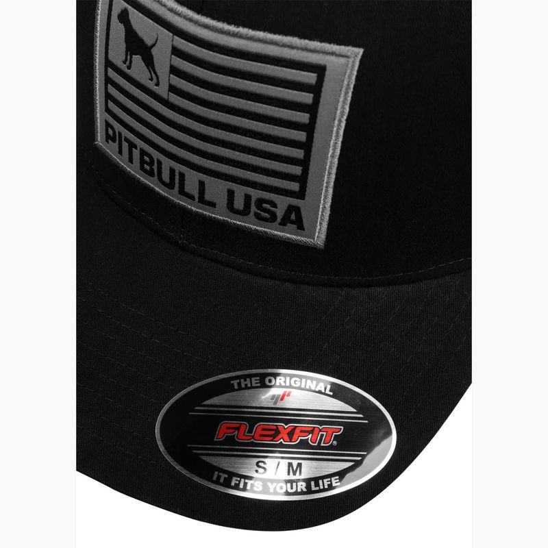 Pánská kšiltovka Pitbull Mesh Full Cap Pitbull Usa Multicam black 5